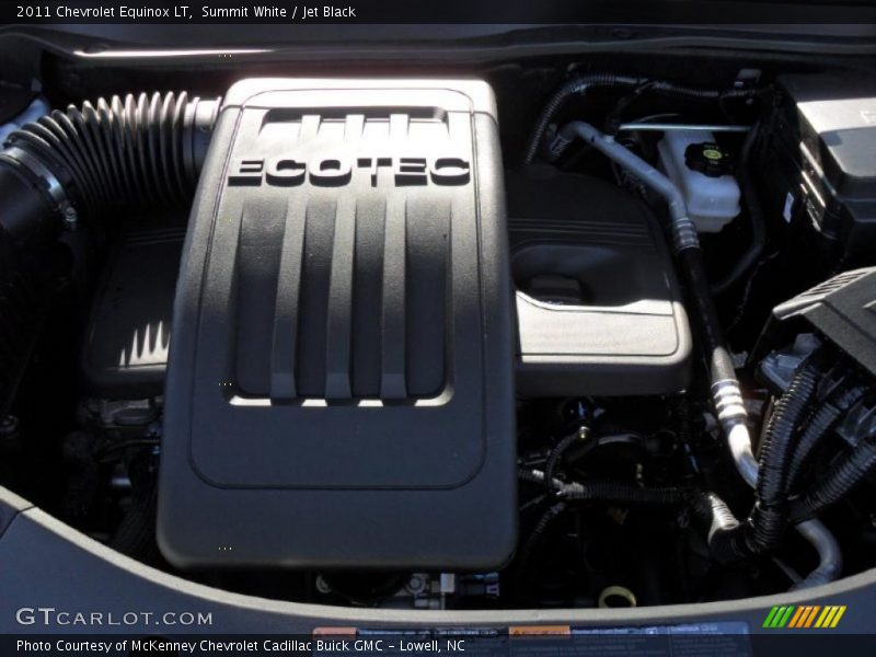 Summit White / Jet Black 2011 Chevrolet Equinox LT