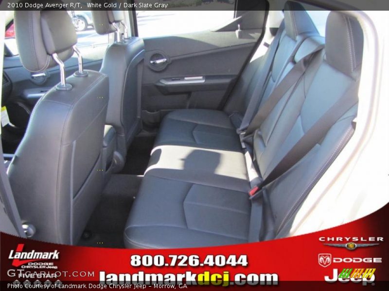 White Gold / Dark Slate Gray 2010 Dodge Avenger R/T