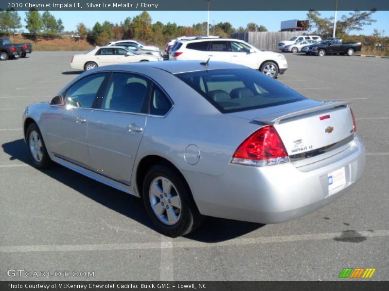 Silver Ice Metallic / Ebony 2010 Chevrolet Impala LT