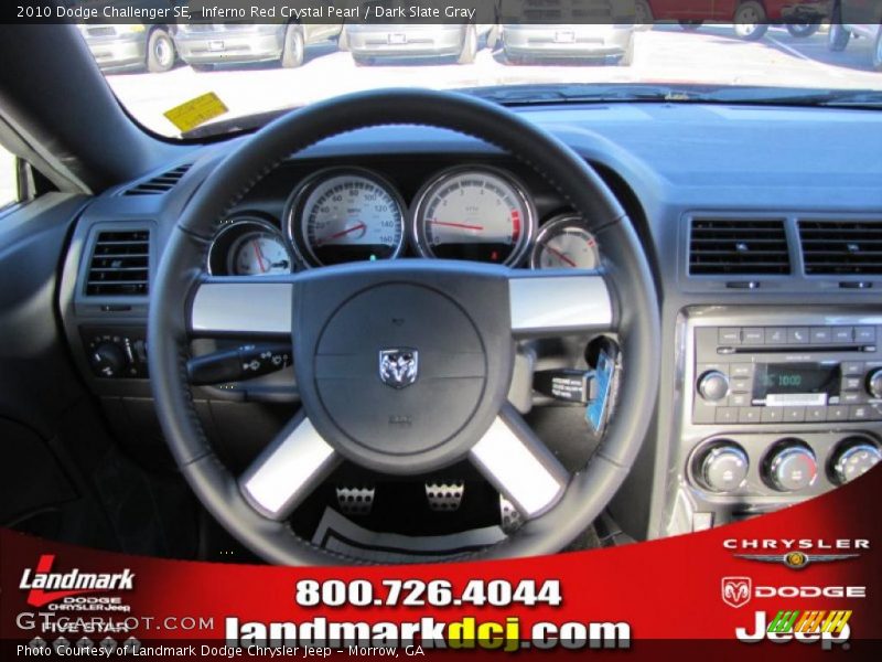 Inferno Red Crystal Pearl / Dark Slate Gray 2010 Dodge Challenger SE