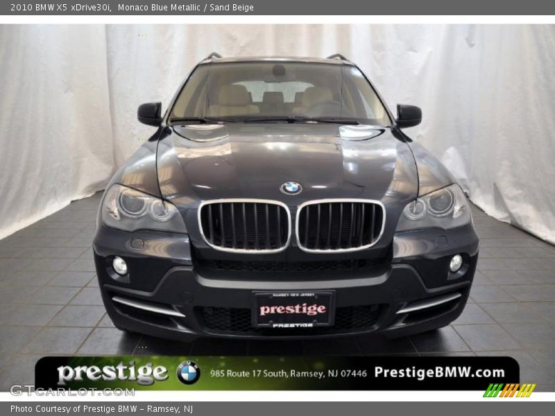Monaco Blue Metallic / Sand Beige 2010 BMW X5 xDrive30i