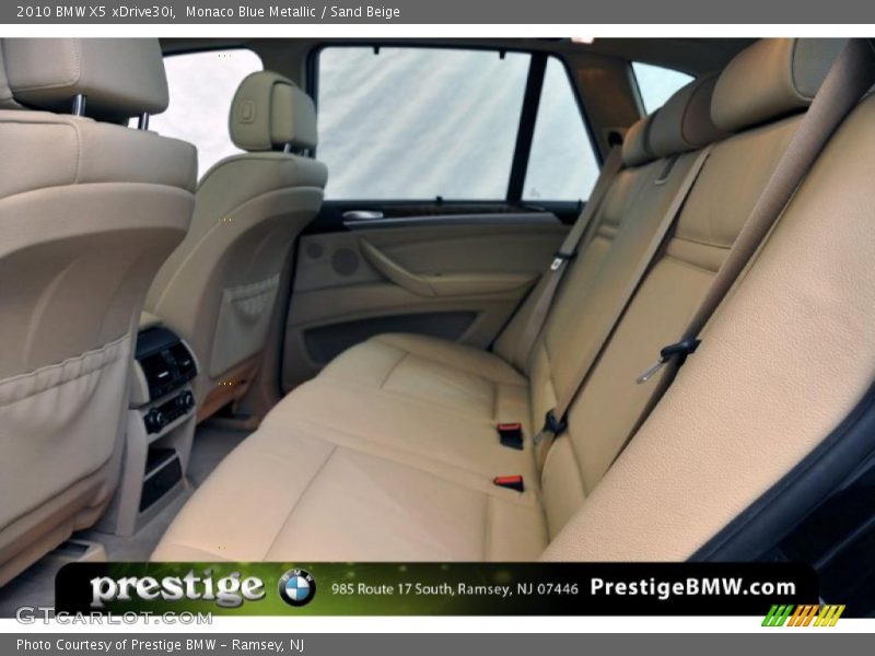 Monaco Blue Metallic / Sand Beige 2010 BMW X5 xDrive30i