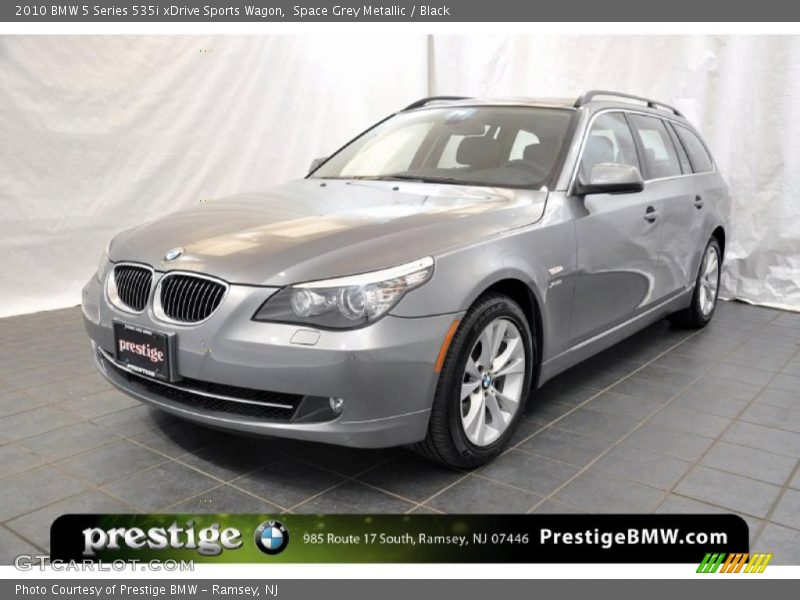 Space Grey Metallic / Black 2010 BMW 5 Series 535i xDrive Sports Wagon