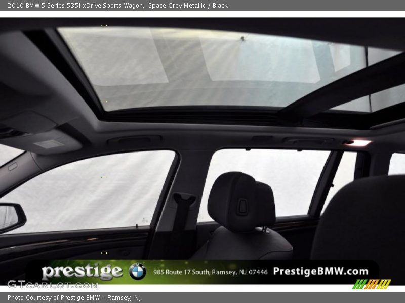 Space Grey Metallic / Black 2010 BMW 5 Series 535i xDrive Sports Wagon