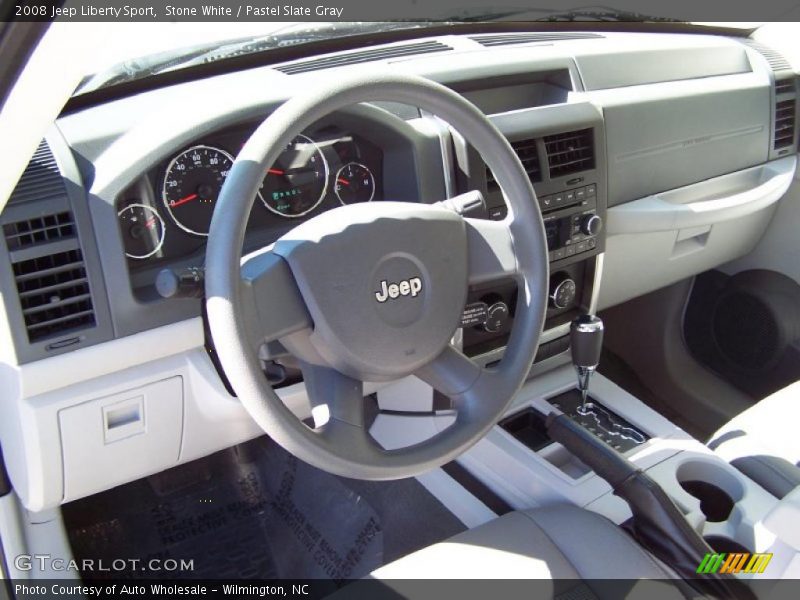 Pastel Slate Gray Interior - 2008 Liberty Sport 