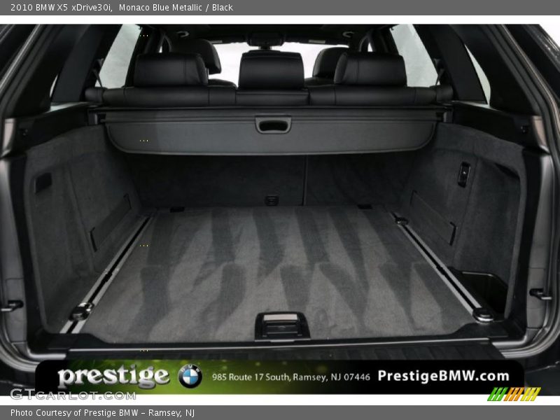 Monaco Blue Metallic / Black 2010 BMW X5 xDrive30i