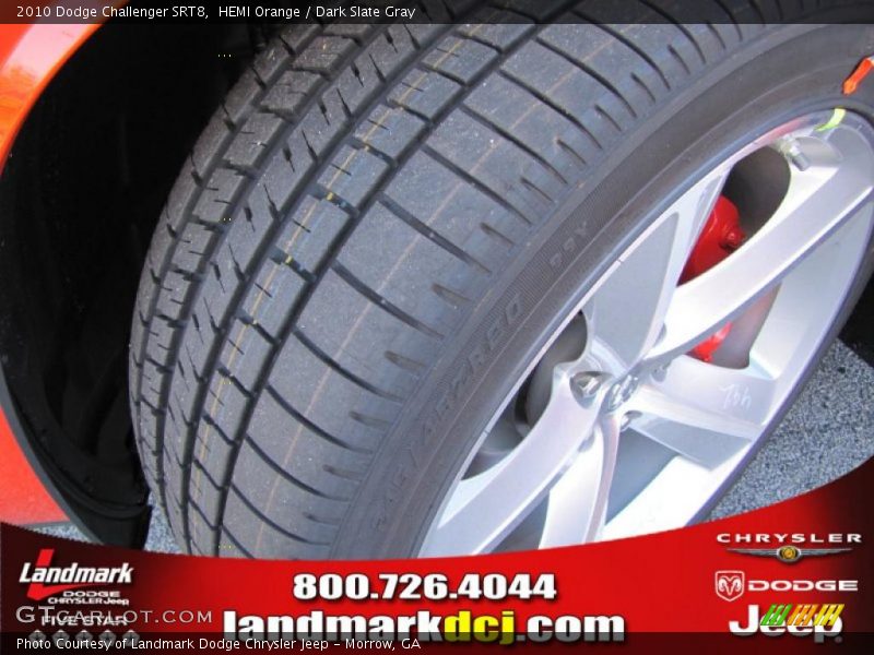 HEMI Orange / Dark Slate Gray 2010 Dodge Challenger SRT8