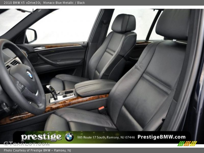 Monaco Blue Metallic / Black 2010 BMW X5 xDrive30i