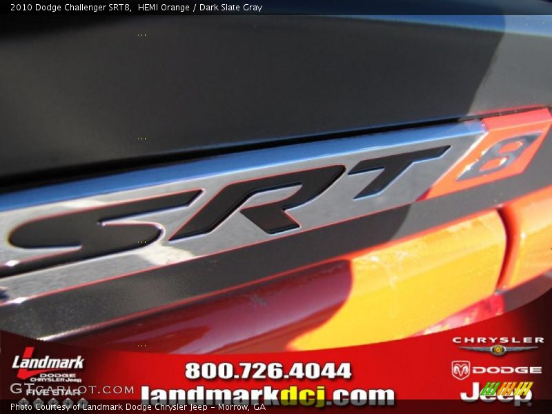 HEMI Orange / Dark Slate Gray 2010 Dodge Challenger SRT8
