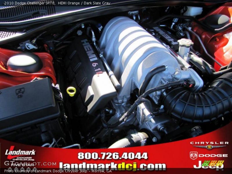 HEMI Orange / Dark Slate Gray 2010 Dodge Challenger SRT8