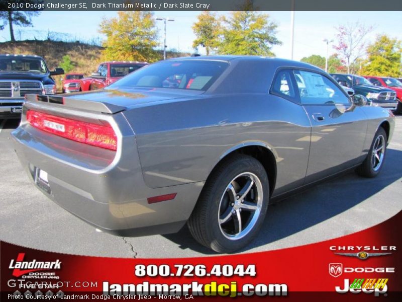 Dark Titanium Metallic / Dark Slate Gray 2010 Dodge Challenger SE