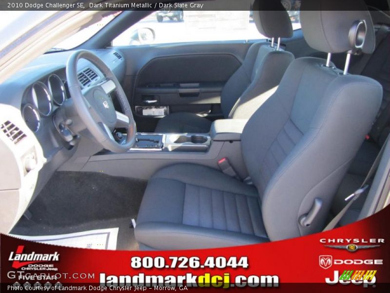 Dark Titanium Metallic / Dark Slate Gray 2010 Dodge Challenger SE