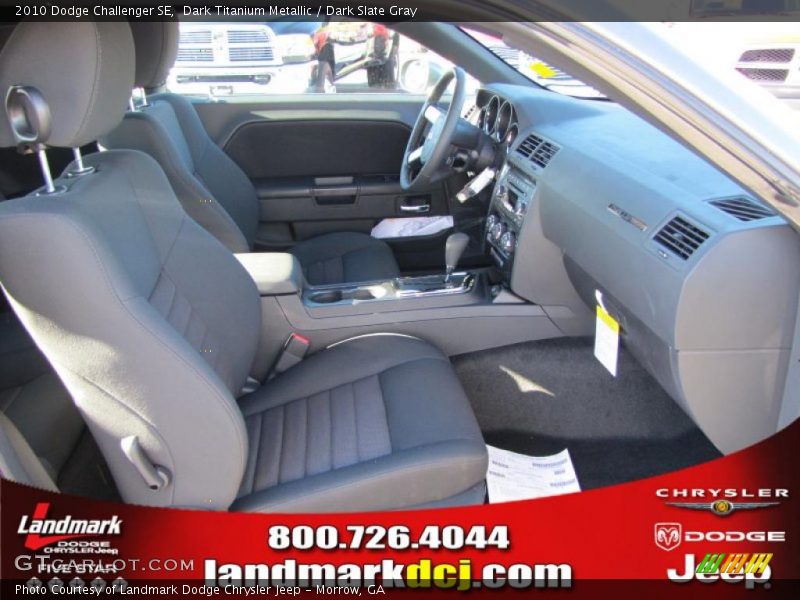 Dark Titanium Metallic / Dark Slate Gray 2010 Dodge Challenger SE