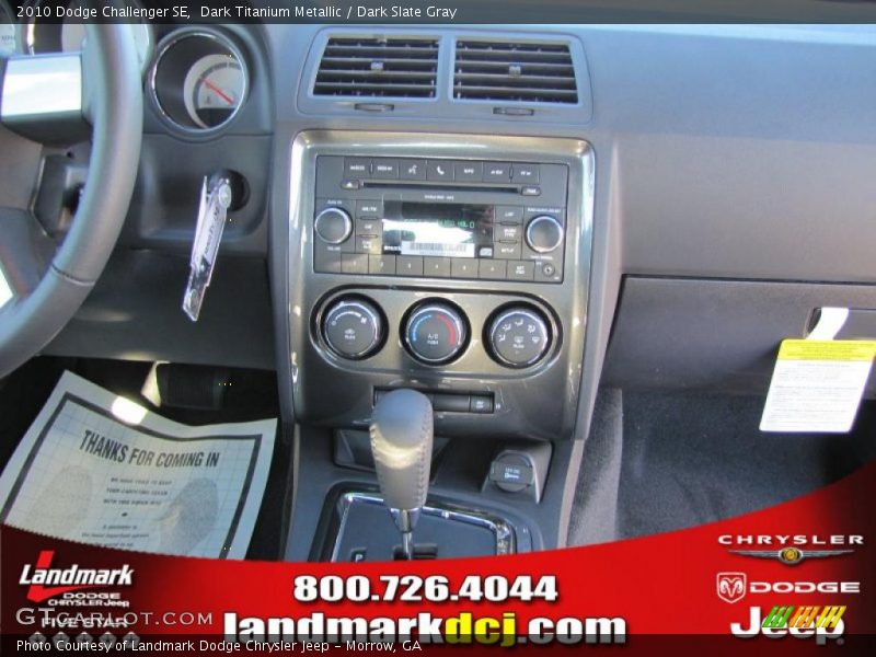 Dark Titanium Metallic / Dark Slate Gray 2010 Dodge Challenger SE