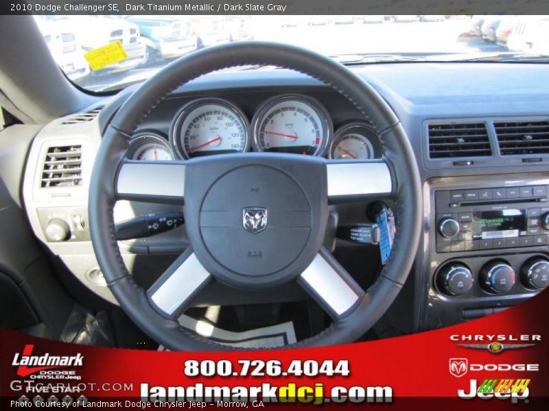 Dark Titanium Metallic / Dark Slate Gray 2010 Dodge Challenger SE