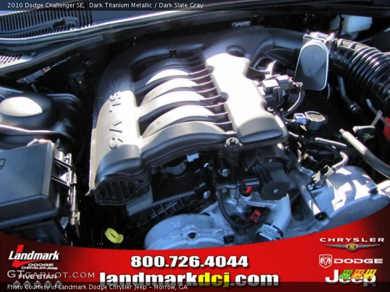 Dark Titanium Metallic / Dark Slate Gray 2010 Dodge Challenger SE