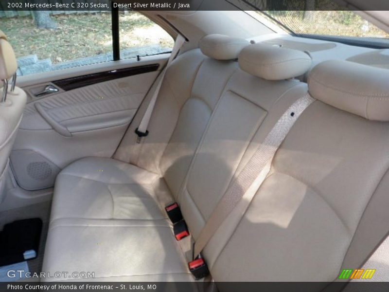 Desert Silver Metallic / Java 2002 Mercedes-Benz C 320 Sedan