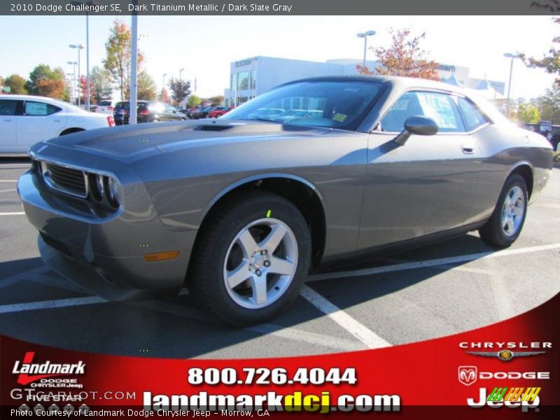 Dark Titanium Metallic / Dark Slate Gray 2010 Dodge Challenger SE