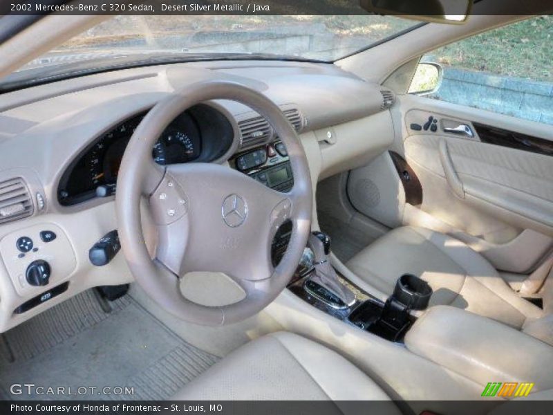  2002 C 320 Sedan Java Interior