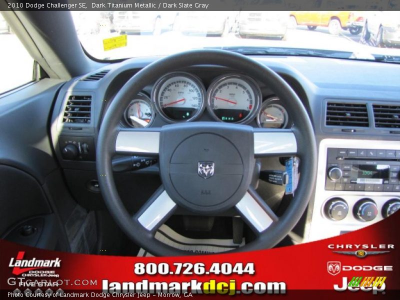 Dark Titanium Metallic / Dark Slate Gray 2010 Dodge Challenger SE
