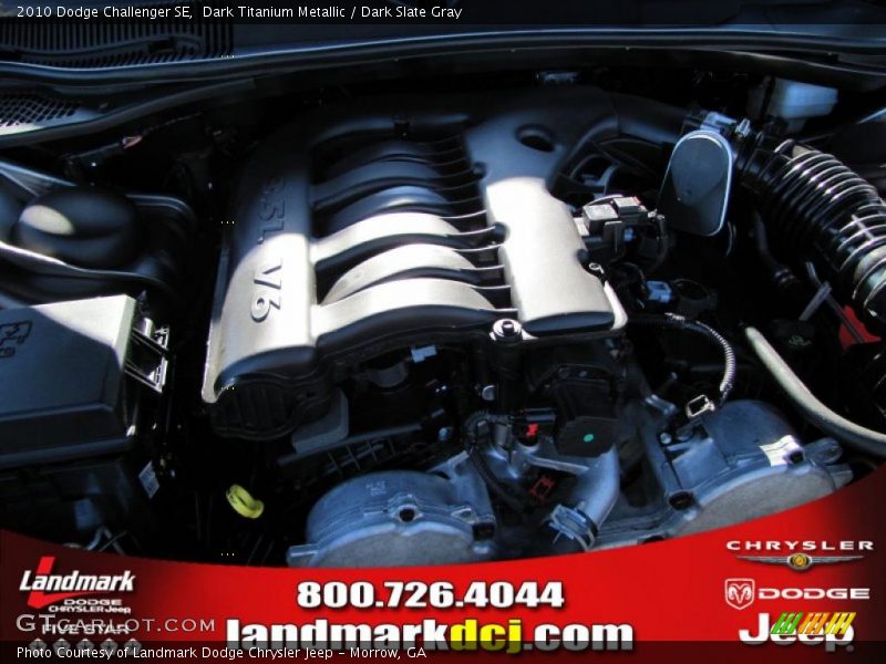 Dark Titanium Metallic / Dark Slate Gray 2010 Dodge Challenger SE