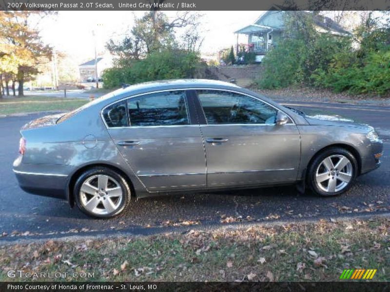 United Grey Metallic / Black 2007 Volkswagen Passat 2.0T Sedan