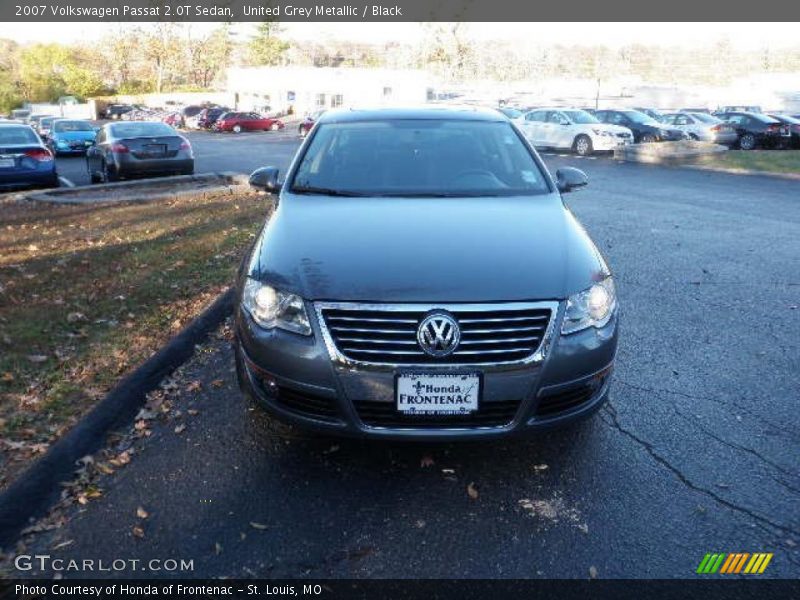 United Grey Metallic / Black 2007 Volkswagen Passat 2.0T Sedan