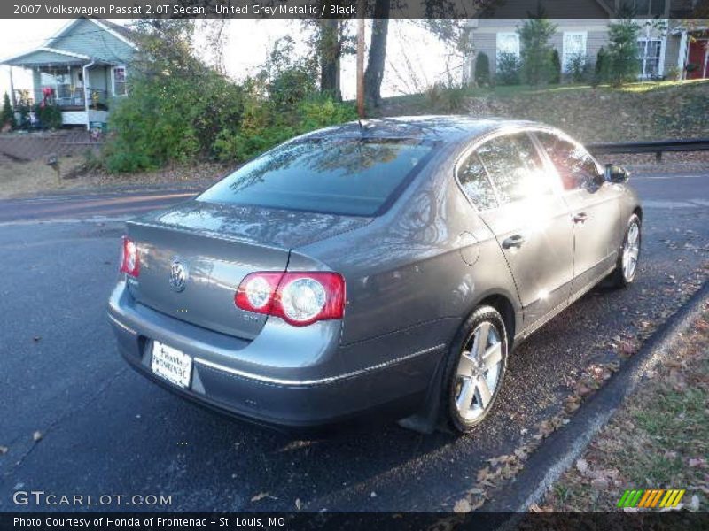 United Grey Metallic / Black 2007 Volkswagen Passat 2.0T Sedan