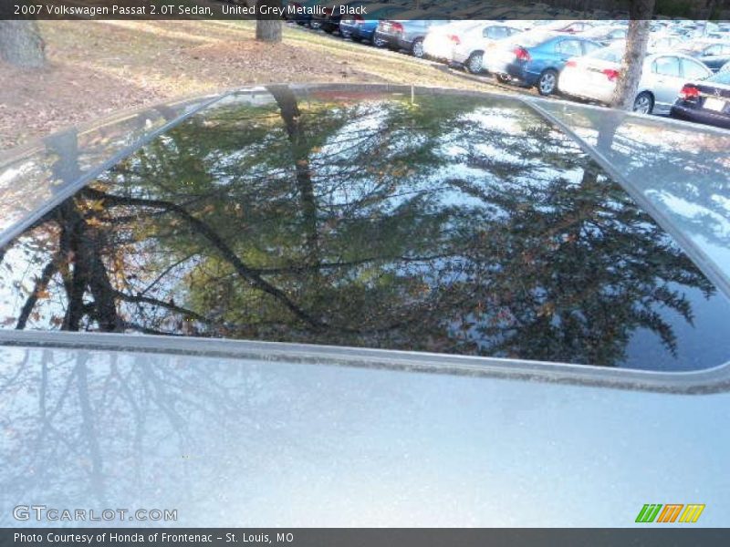United Grey Metallic / Black 2007 Volkswagen Passat 2.0T Sedan