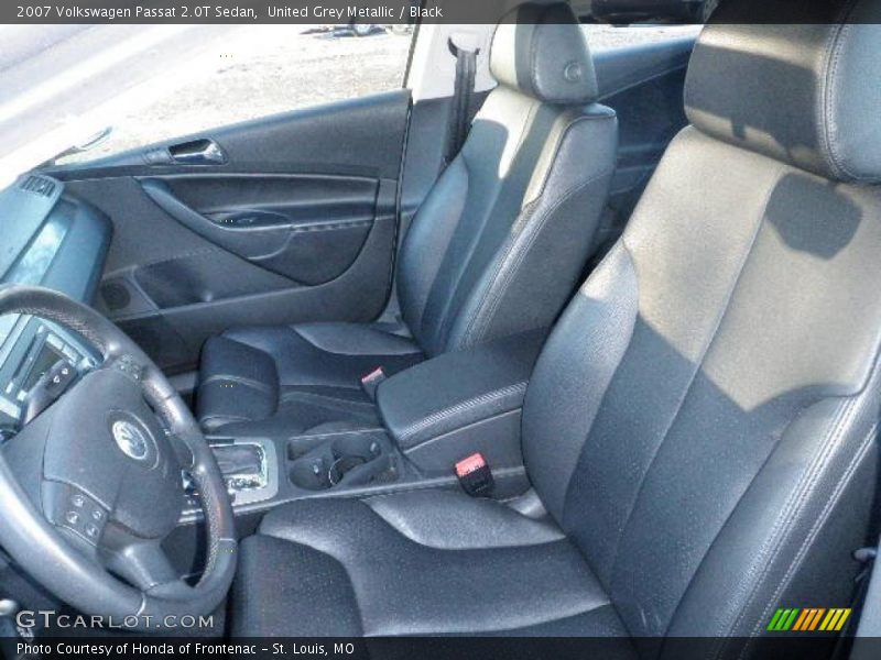 United Grey Metallic / Black 2007 Volkswagen Passat 2.0T Sedan