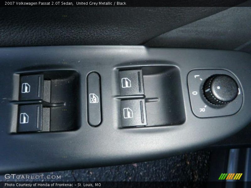 United Grey Metallic / Black 2007 Volkswagen Passat 2.0T Sedan