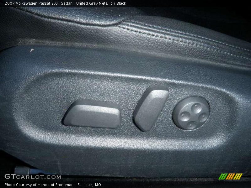 United Grey Metallic / Black 2007 Volkswagen Passat 2.0T Sedan