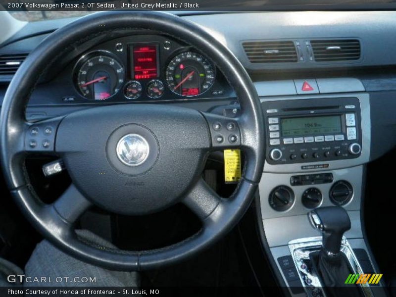 United Grey Metallic / Black 2007 Volkswagen Passat 2.0T Sedan