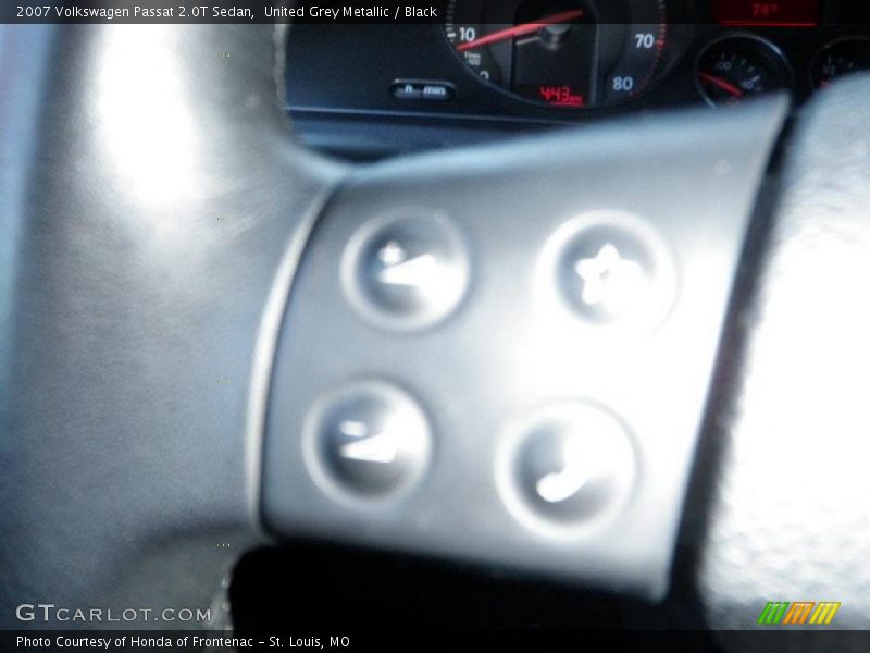 United Grey Metallic / Black 2007 Volkswagen Passat 2.0T Sedan
