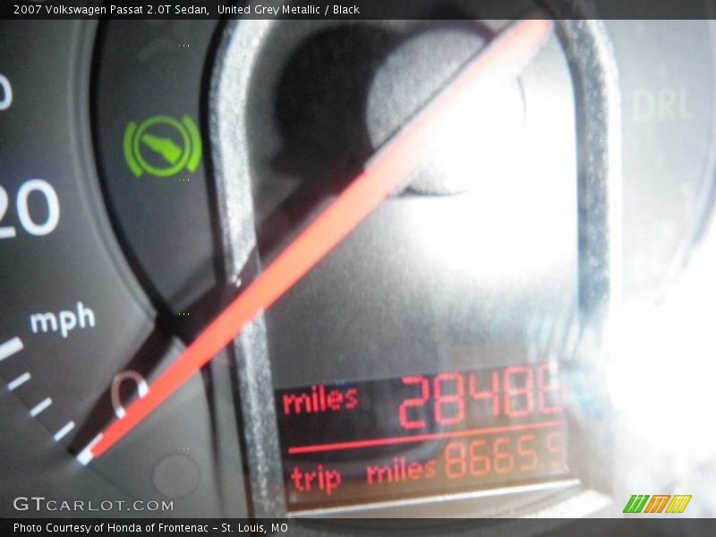 United Grey Metallic / Black 2007 Volkswagen Passat 2.0T Sedan
