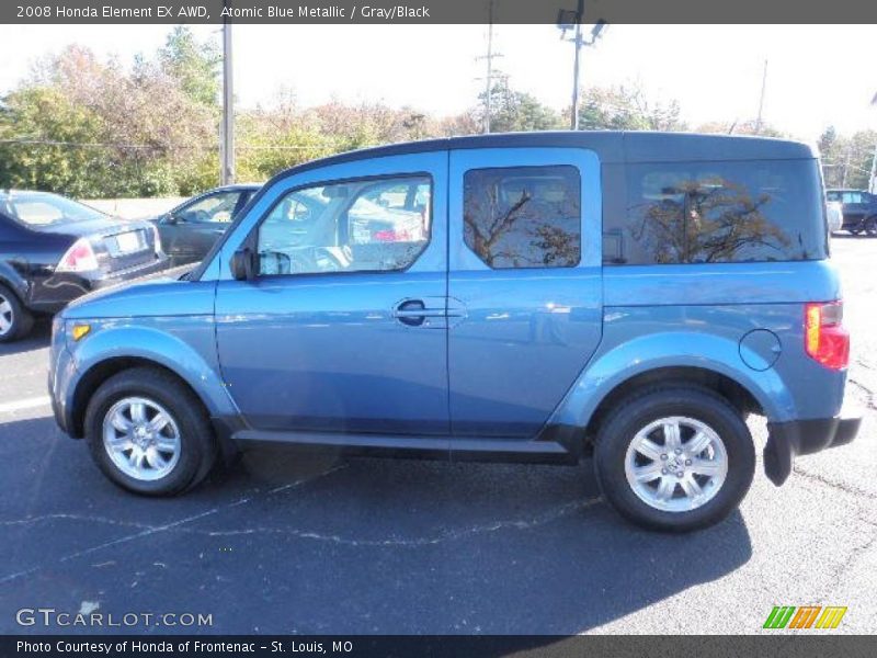 Atomic Blue Metallic / Gray/Black 2008 Honda Element EX AWD