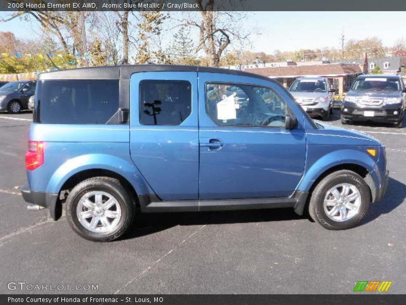 Atomic Blue Metallic / Gray/Black 2008 Honda Element EX AWD