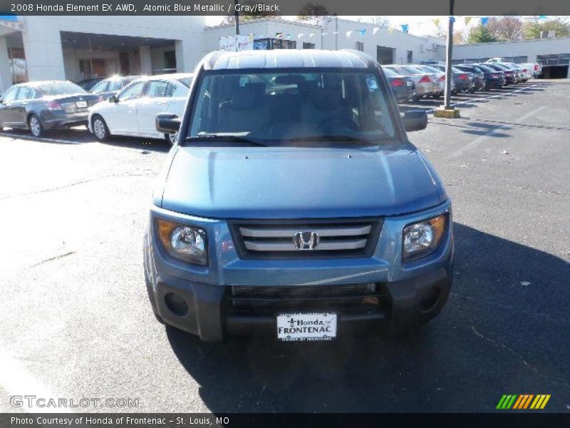 Atomic Blue Metallic / Gray/Black 2008 Honda Element EX AWD