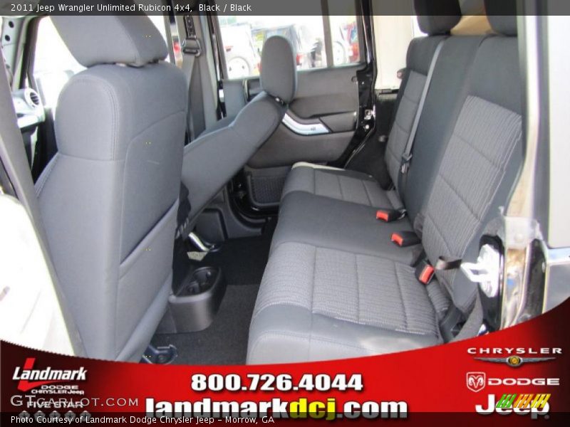 Black / Black 2011 Jeep Wrangler Unlimited Rubicon 4x4