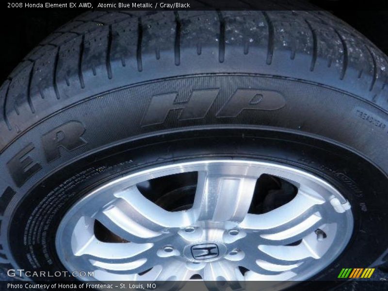 Atomic Blue Metallic / Gray/Black 2008 Honda Element EX AWD