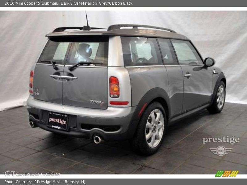 Dark Silver Metallic / Grey/Carbon Black 2010 Mini Cooper S Clubman