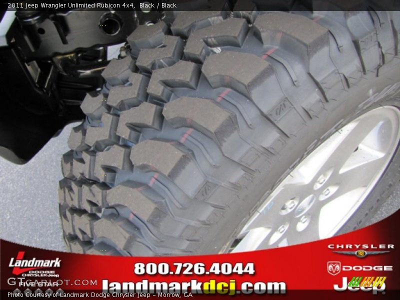 Black / Black 2011 Jeep Wrangler Unlimited Rubicon 4x4