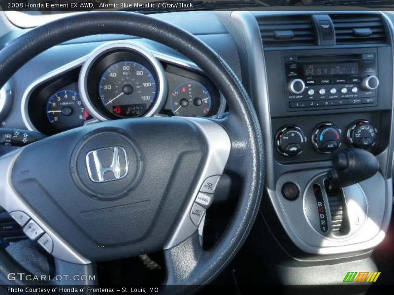 Atomic Blue Metallic / Gray/Black 2008 Honda Element EX AWD