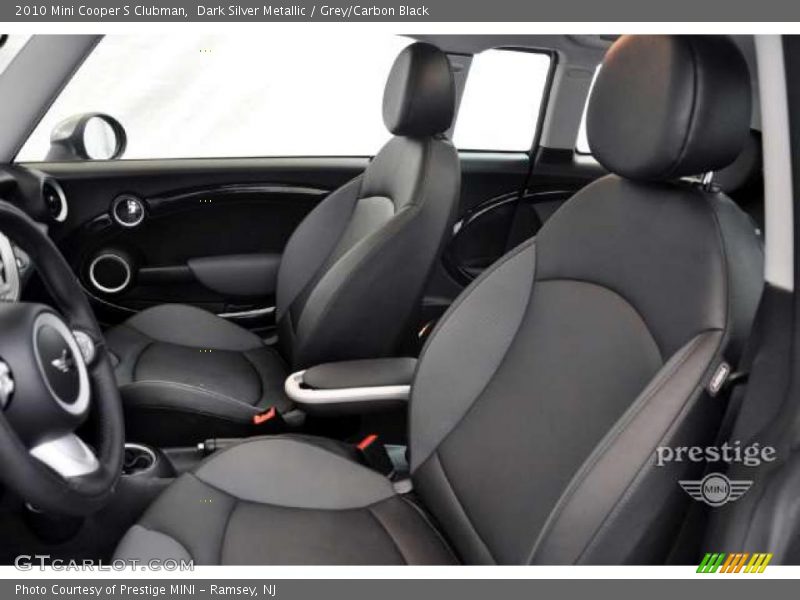 Dark Silver Metallic / Grey/Carbon Black 2010 Mini Cooper S Clubman