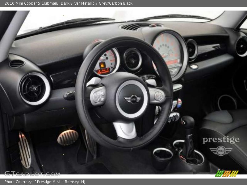 Dark Silver Metallic / Grey/Carbon Black 2010 Mini Cooper S Clubman