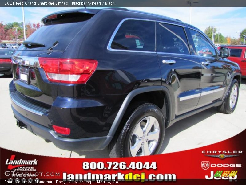 Blackberry Pearl / Black 2011 Jeep Grand Cherokee Limited