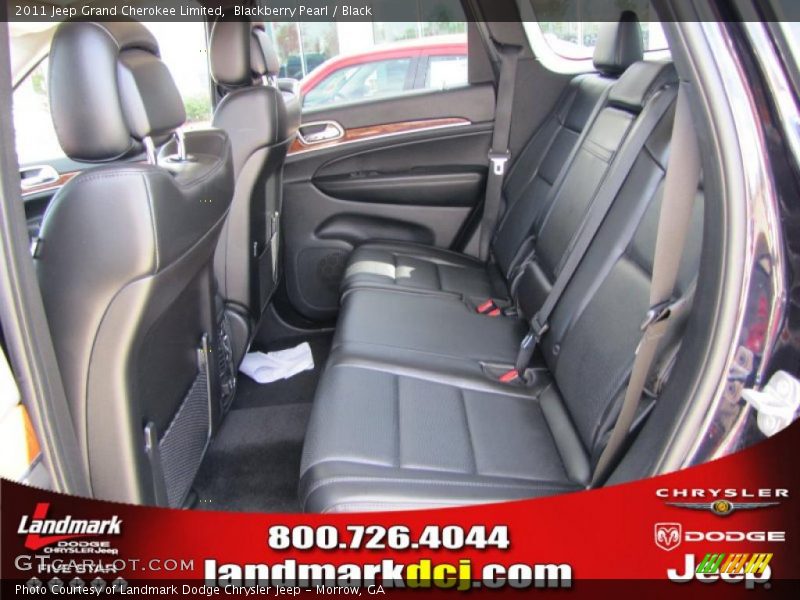 Blackberry Pearl / Black 2011 Jeep Grand Cherokee Limited