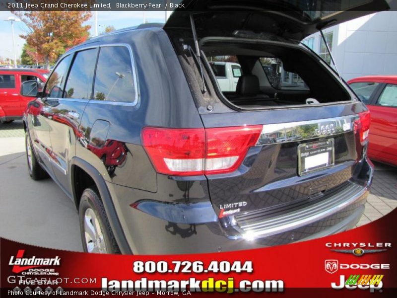 Blackberry Pearl / Black 2011 Jeep Grand Cherokee Limited