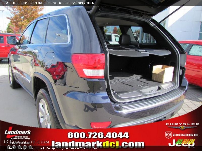 Blackberry Pearl / Black 2011 Jeep Grand Cherokee Limited