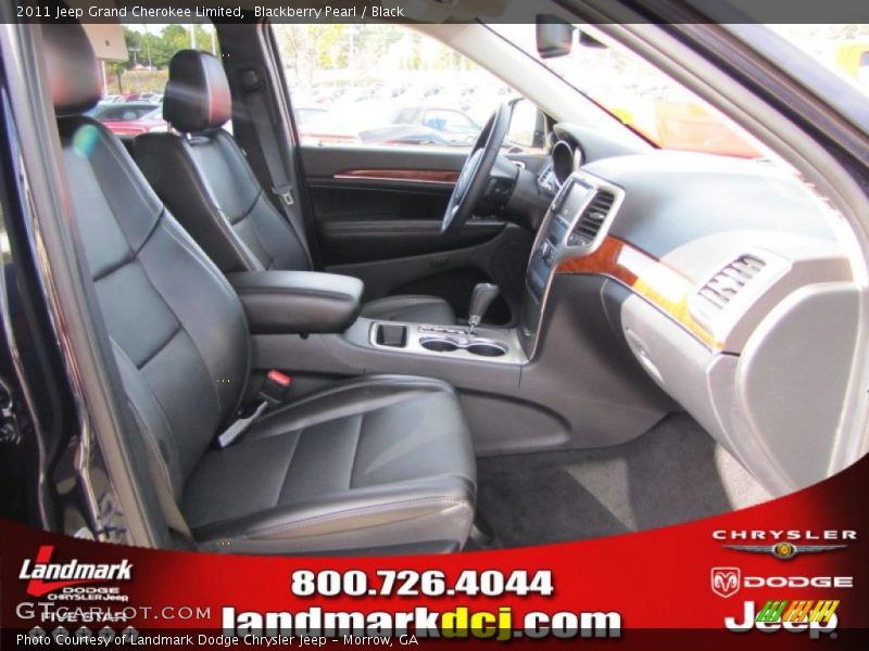 Blackberry Pearl / Black 2011 Jeep Grand Cherokee Limited